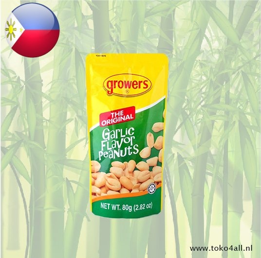 Garlic Flavor Peanuts 80 gr