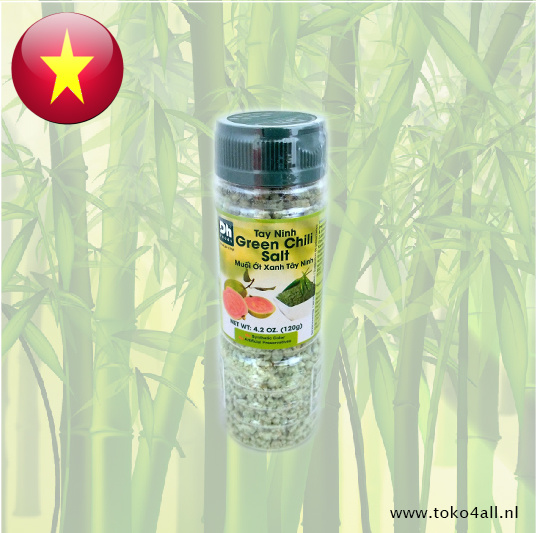 Groene Chili zout smaakmaker 120 gr