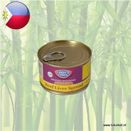 Lady's Choice Beef Liver Spread Filipino style 165 gr