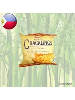 Oishi Ribbed Cracklings Salt and Vinegar 50 gr