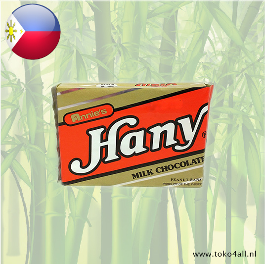 Hany Melk Chocolade met pinda 200 gr