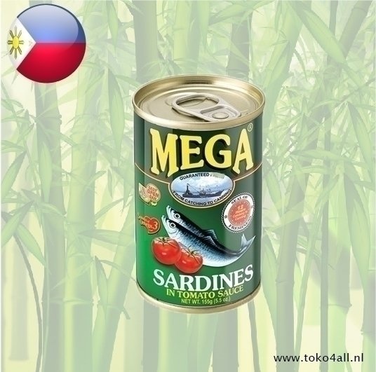 Sardines in een Tomaten Saus 155 gr