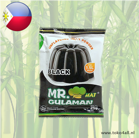 Gulaman Black Jelly Powder Mix 25 gr