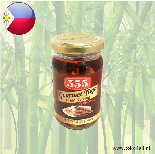 Gourmet Tuyo Dried Herring in oil Spicy 210 gr