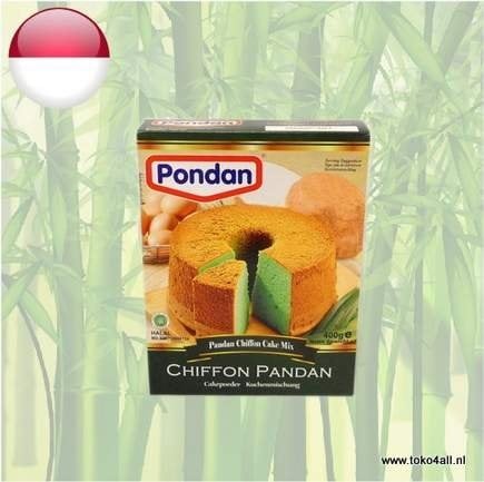 Pondan Pandan Chiffon Cake Mix 400 gr