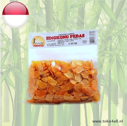 Pikante Cassava Crackers 250 gr