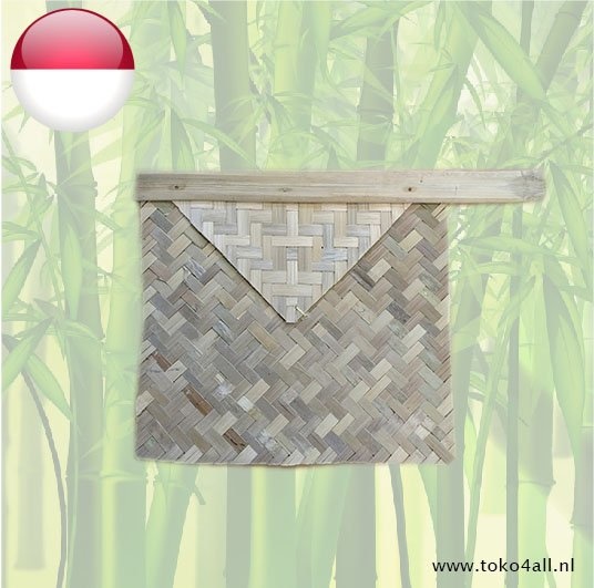 Bamboo Waaier voor BBQ 25 x 30 cm