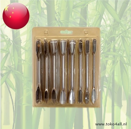 Chinese Garneer Mesjes Set 17 delig