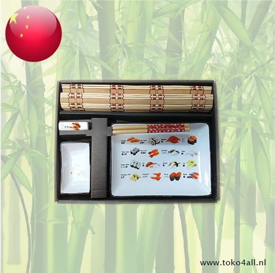 Sushi Tafelgerei set 1 persoon Sushi Design