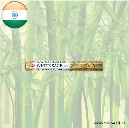 White Sage Incense Sticks 20 pcs