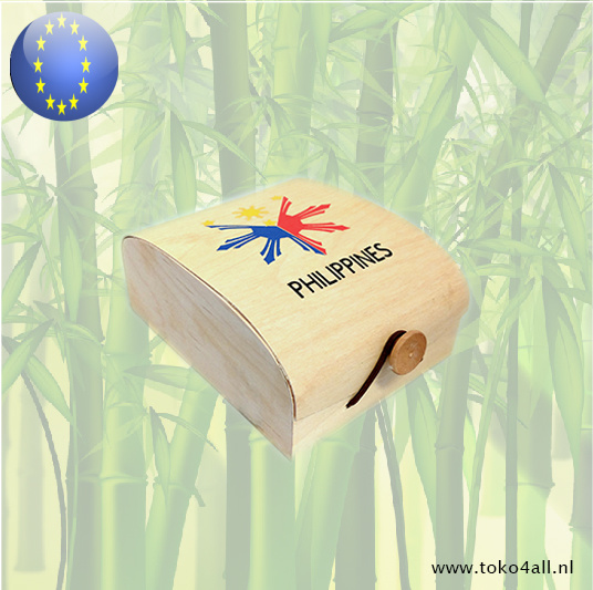 Wooden Gift box Philippines 13,5 x 10,5 x 6 cm Toko 4 All