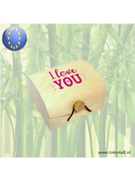 Wooden Gift box I Love You