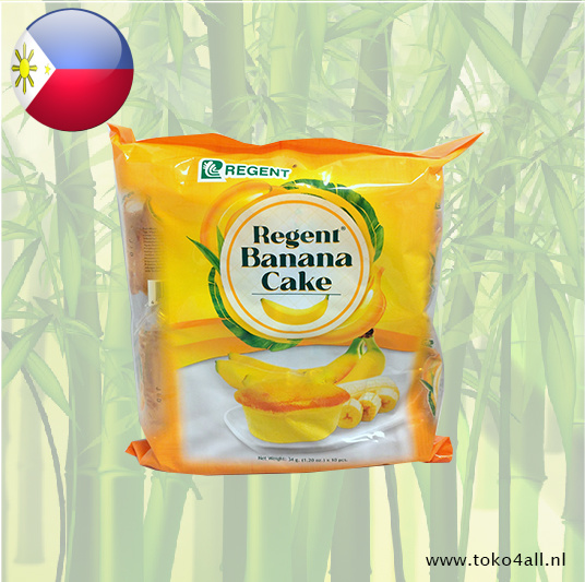 Banana Cake 10 x 34 gr