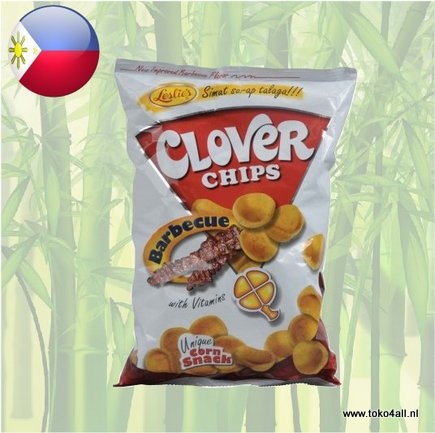 Leslies Clover Chips BBQ 145 gr