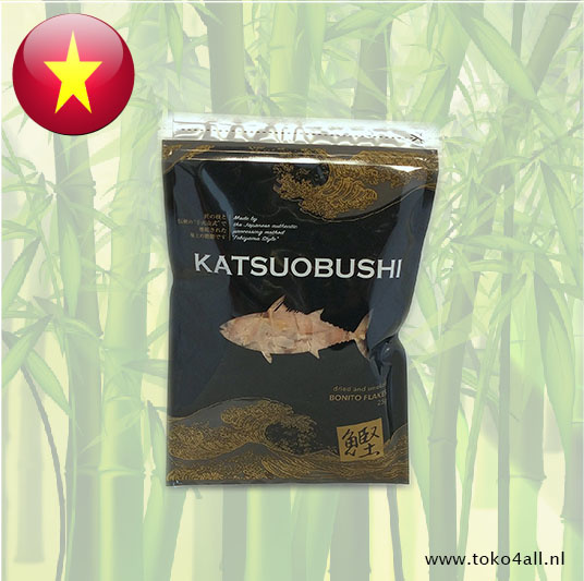 Katsuobushi Gedroogde en gerookte Bonito Vlokken 25 gr