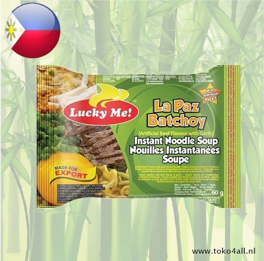 Lucky Me La Paz Batchoy Instant Noedel Soep 60 gr