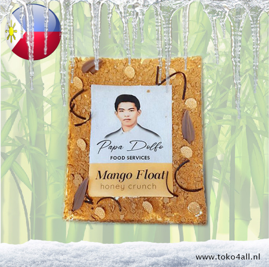 Papa Dolfo Mango Float Honey Crunch Cake 25 x 30 cm gr