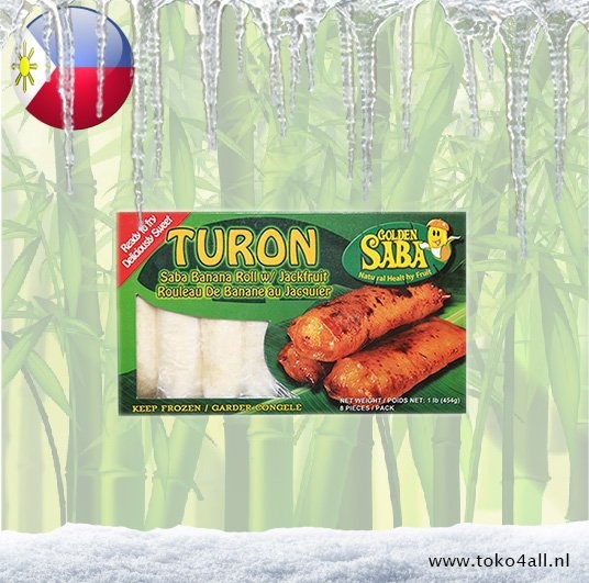 Turon van banaan met jackfruit 454 gr