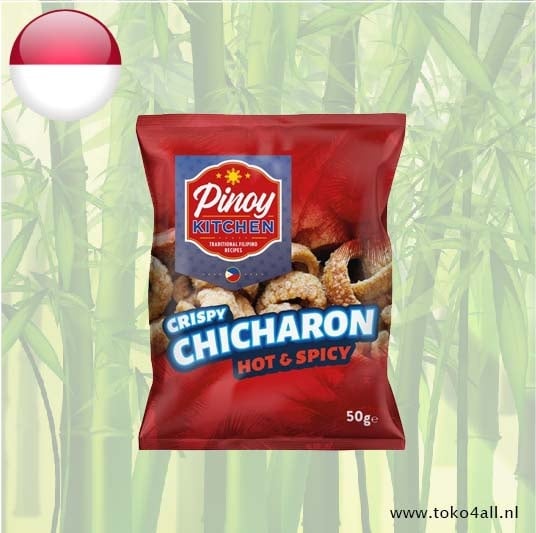 Crispy Chicharon Hot & Spicy 50 gr