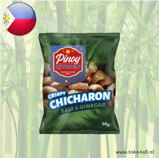 Crispy Chicharon Salt & Vinegar 50 gr