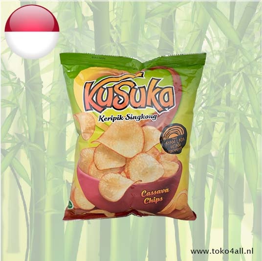 Kusuka Keripik Singkong Ayam Lada Hitam 180 gr