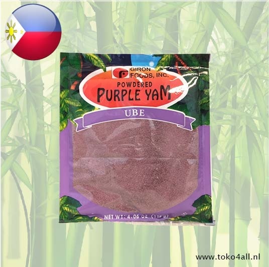 Giron Foods Inc. Purple Yam Ube Powder 115 gr BB 04-10-2023