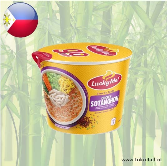 Lucky Me Chicken Sotanghon Instant Noodle soup 28 gr
