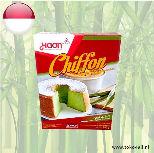 Pandan Chiffon Cake Mix 380 gr