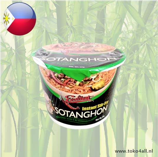 Instant Stir-fry Sotanghon Red Chili with calamansi 60 gr