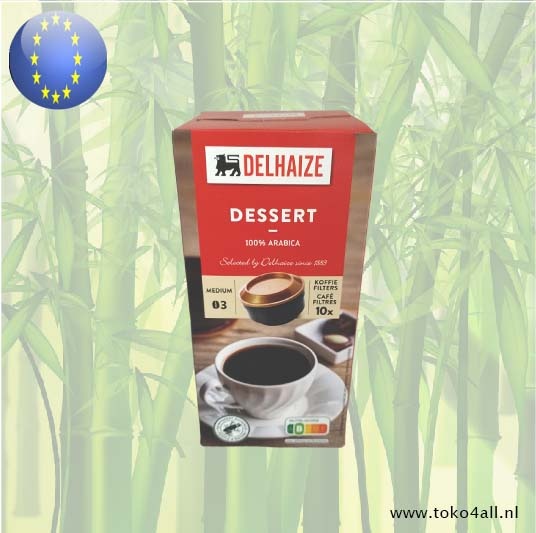 Delhaize Dessert Koffie 100% Arabica