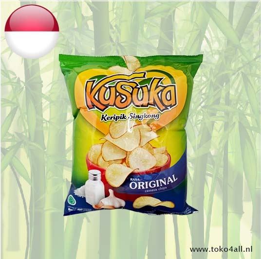 Kusuka Keripik Singkong Rasa Original 180 gr