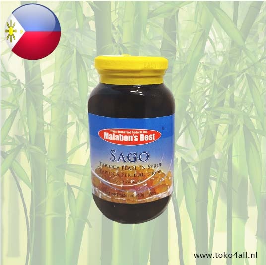 Buenas - Sago Tapioca Pearl in syrup - Caramel - 340 G – Sukli - Filipino  Grocery Online USA