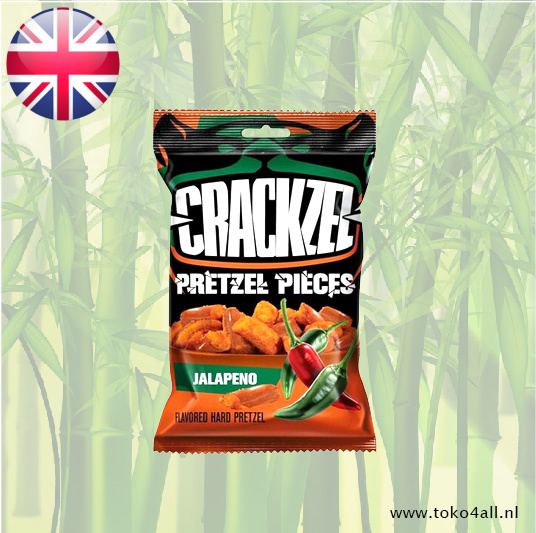 Crackzel Jalapeno Pretzel Pieces 85 gr