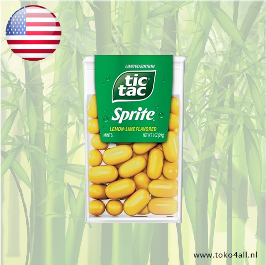 Tic Tac Sprite lemon-lime flavored candies 29 gr