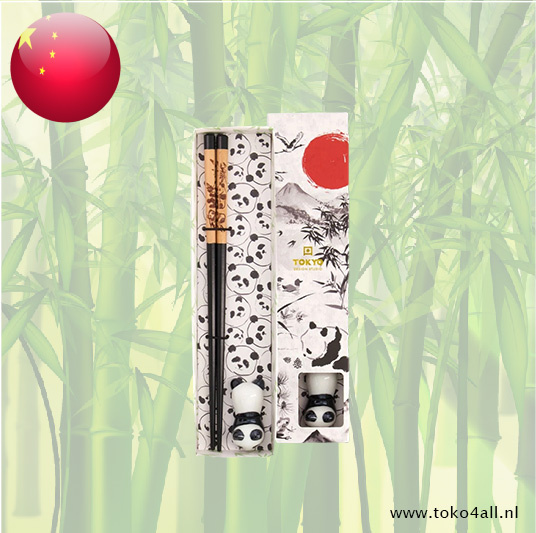 Chopsticks with rest panda 22 cm