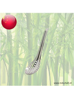 Yukiwa Stainless Steel Kitchen Spoon with Holes 4 x 15 cm