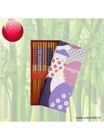 Decorative Chopsticks set of 5 pcs Circle Flower 22 cm