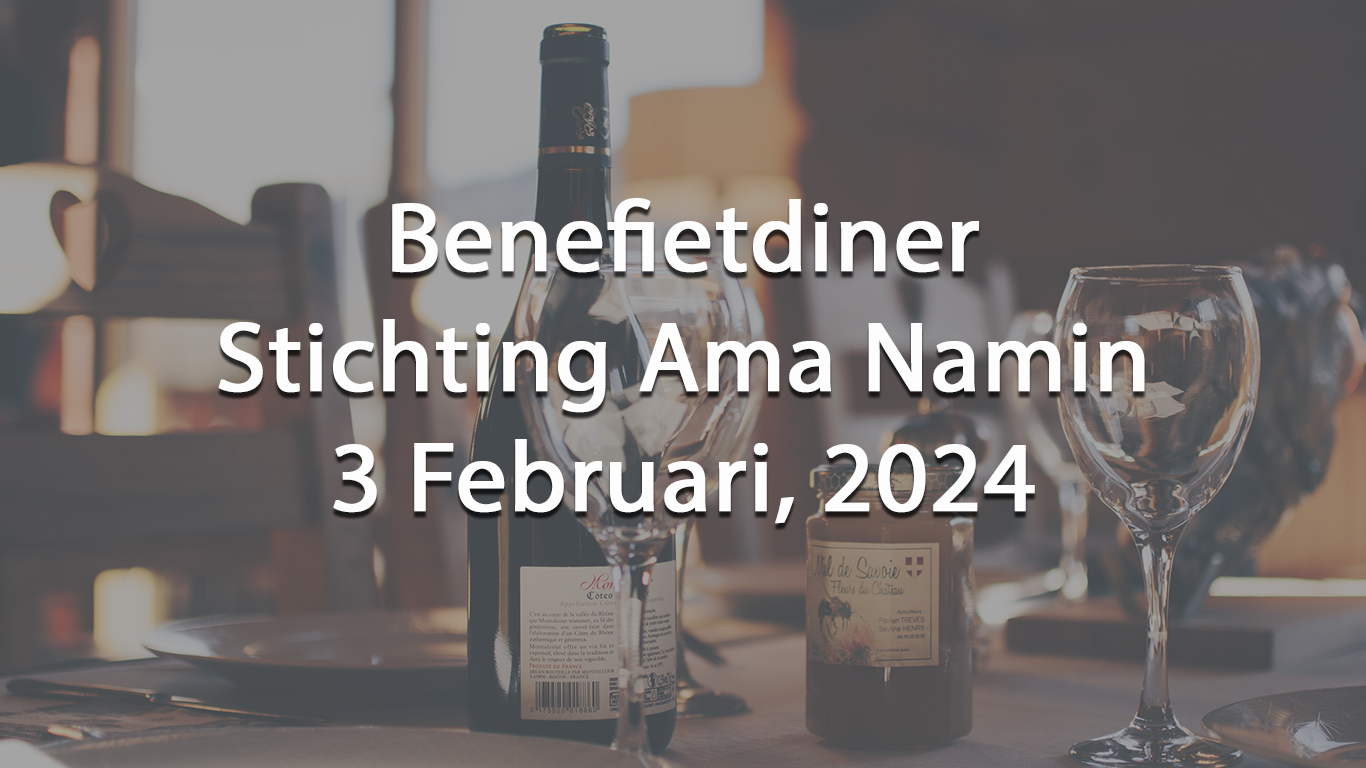 Benefietdiner Stichting Ama Namin