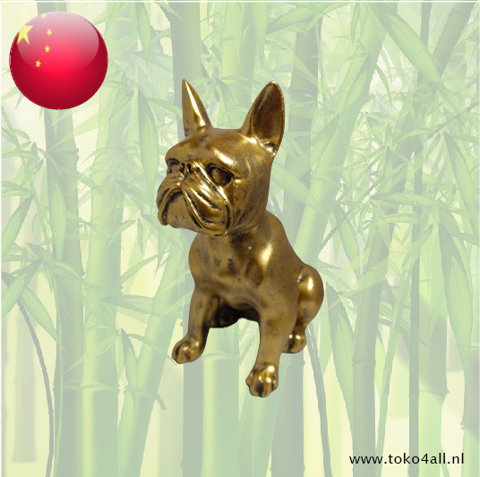 Evergreen Copper-Colored Bulldog 160 x 120 x 220 mm