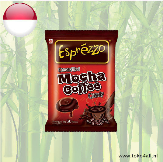 Esprezzo Esprezzo Centerfilled Mocha Coffee Candy 150 gr