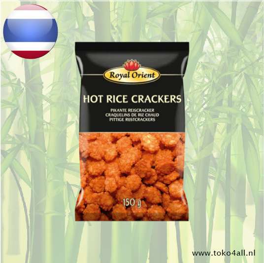 Royal Orient Hot Rice Crackers 150 gr