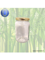 Glass jar with lid 375 ml