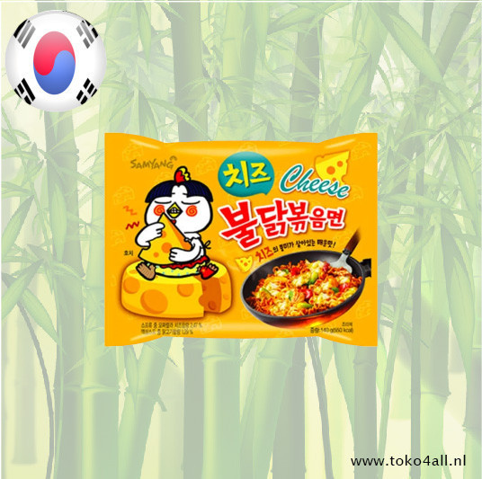 Buldak Hot Chicken Ramen Cheese 140 gr