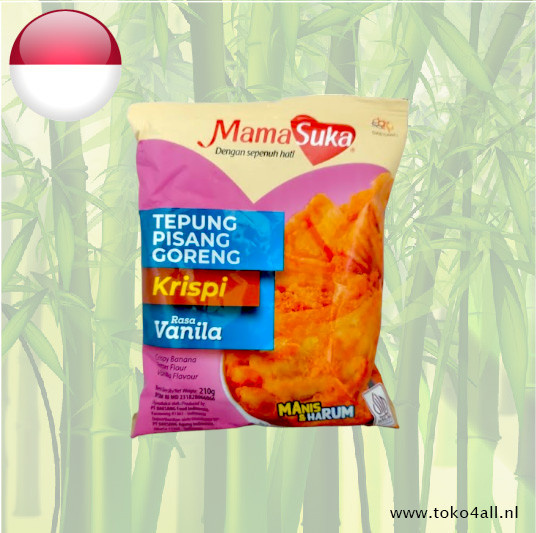 Pisang Goreng Vanilla flour 210 gr