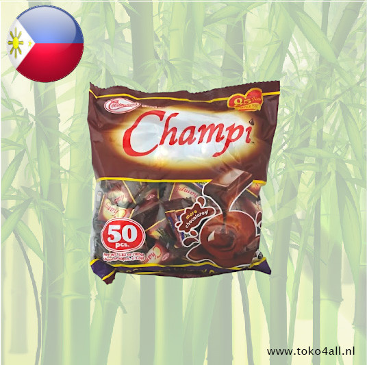 Columbia's Champi Chewy chocofilled chocolate 165 gr