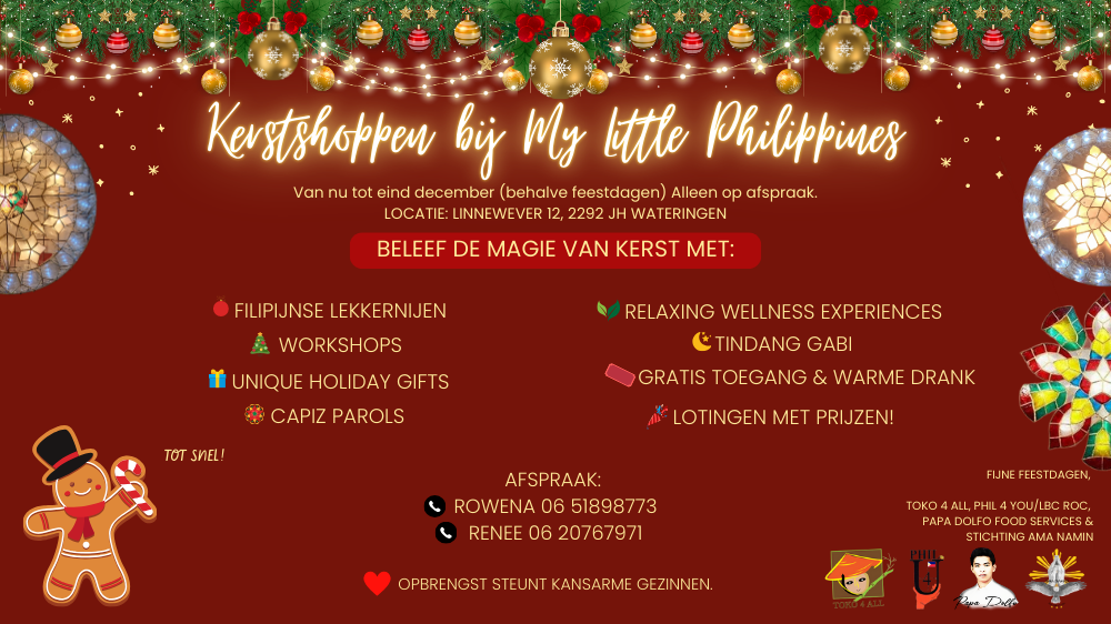 Christmas shopping at My Little Philippines 2024