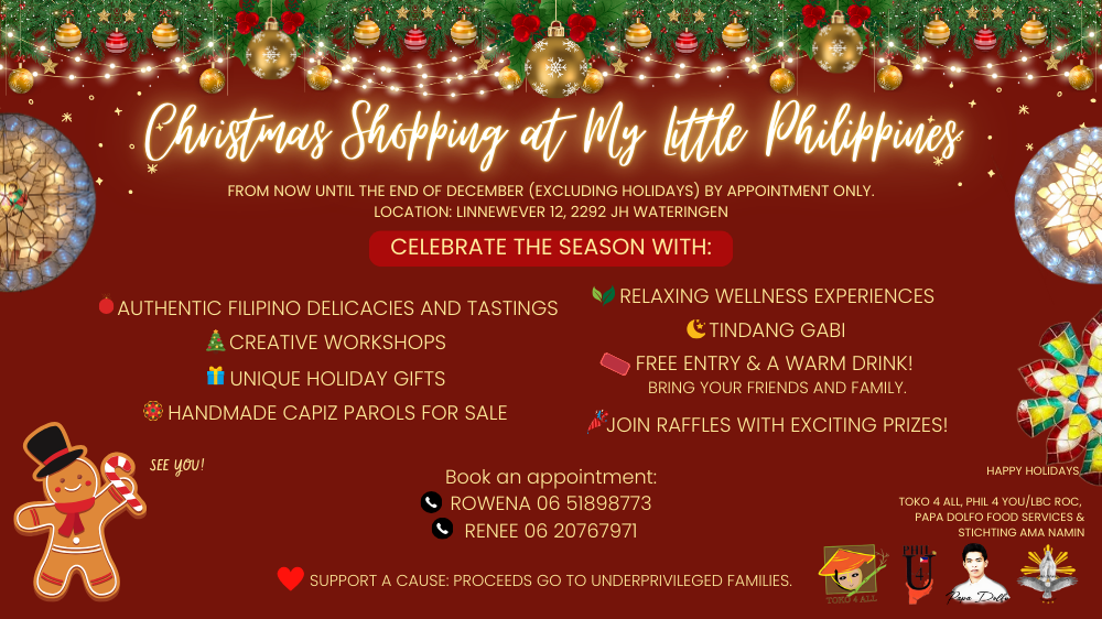 Christmas shopping at My Little Philippines 2024