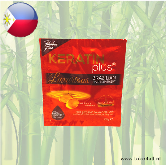 Keratine Plus Brazilian Luxurious Hair Treatment 20 gr