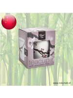 Thee beker Sakura met porseleinen filter 300 ml