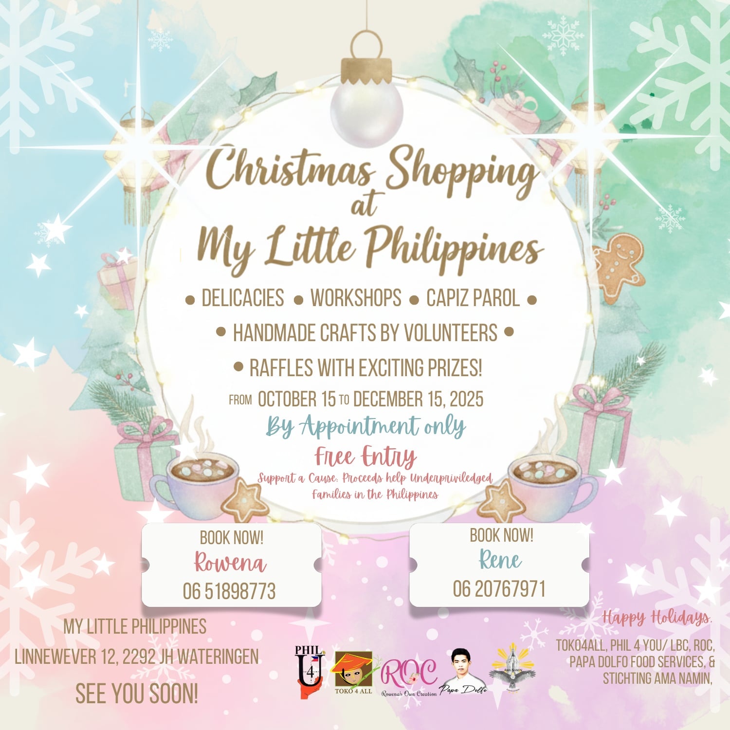 Kerstinkopen bij My Little Philippines